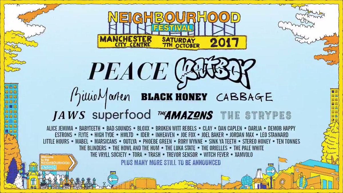 NEIGHBOURHOOD FESTIVAL 2017 LINE-UP ANNOUNCED : Silent Radio